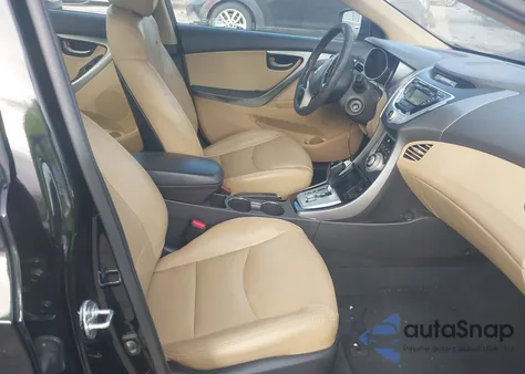 2012 Hyundai Elantra Limited (Ulsan Plant) from USA, damaged, VIN KMHDH4AE5CU246580